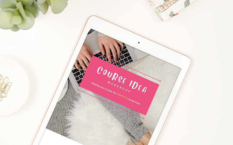 The Course Idea Workbook